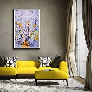 New signed art print 16 x 20 “All powerful Jesus”